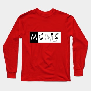 Musical word Long Sleeve T-Shirt